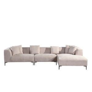 Ghế Sofa Sofa Phòng Khách L Hình Cắt <span class=keywords><strong>Modular</strong></span> Sofa 3 Chỗ Ngồi Hiện Đại Funiture Góc Sang Trọng Thanh Lịch Tuyệt Vời - Product Image 2