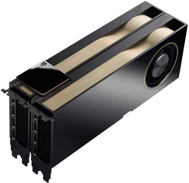 Great PriceHot GDDR6 768 GB/s NVI DIA RTX A6000 48G PCI Express 4.0 Professional AI Graphics Card GPU Server