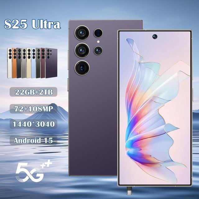 New S25 Ultra 22GB+2TB Best Selling S25 ultra 5G Smartphone New Android 15 6.9 Inch Gaming 5G WIFI S25 ultra Smart Phones