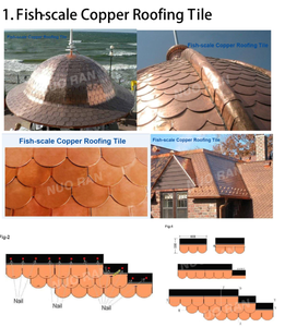 Prix concurrentiel pas cher <span class=keywords><strong>de</strong></span> haute qualité en cuivre antique bardeaux d'asphalte - Product Image 5