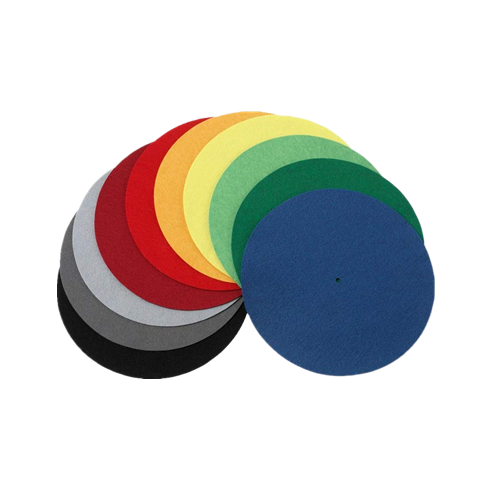 Custom Felt Turntable Slipmat for 12'' or 7'' Records Premium Acoustic Material