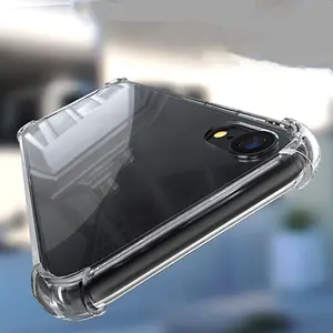 Funda de acrílico TPU 2 en 1 para teléfono móvil Samsung Galaxy, carcasa a prueba de golpes, transparente, para V2 / J1 Mini Prime