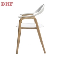DHF Usine Personnalisé Loisirs Hôtel Moderne Fauteuil En Plastique