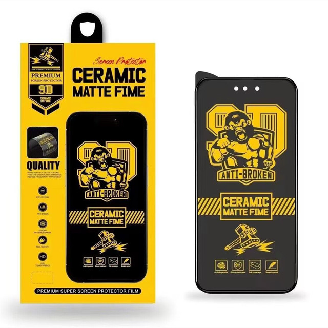 Hot Sale Luxury 9H Ceramic Screen Protector Glass for Iphone 14 13 12 High Quality Ceramic Matte 9H Film for Iphone 14 Pro Max