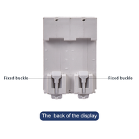 Interruptor de Circuito en Miniatura de Alta Corriente 125A PA66 Tipo C 1P 2P 3P 4P 10kA AC400V para Riel DIN, Interruptor Principal de Entrada Doméstica