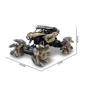 Gran oferta nuevo 2,4G RC coche vehículo nivel experto Drifting Rock rastreado coche de Control remoto 1:18 Radio controlado camión de escalada Juguetes - Product Image 1