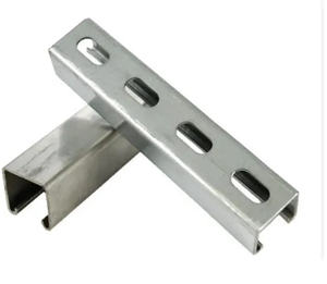 Canaux de jambe de force galvanisés de 41*21mm pour le système de support - Product Image 4