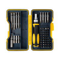 Embouts de tournevis magnétiques 53 en 1, jeu de tournevis à cliquet, Kit d'outils d'ordinateur