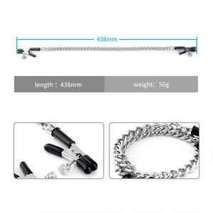 Attractive Magnetic Clamps Breast Tightening Stimulating Nipple Clips - Product Image 5