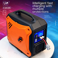 Leiser Inverter-Generator mit Autostart für LKW/Wohnmobil/Traktor - 50/60Hz 24V Mobile Stromversorgung & Schnelles Batterieladen