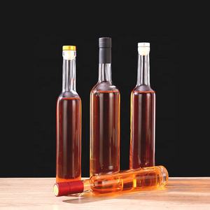 Étiquette personnalisée Échantillon gratuit 100 ml 375 ml 500 ml 700 ml 750 ml Bouteille en verre pour spiritueux en gros pour rhum whisky liqueur gin vin spiritueux - Product Image 4