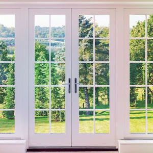 Porta a Doppia Anta a Prezzo Conveniente con Vetro Temperato Laminato, Insonorizzata, con Profilo in Alluminio a Taglio Termico, Design <span class=keywords><strong>Porte</strong></span> Francesi - Product Image 3