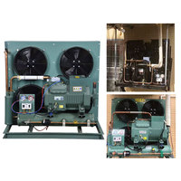 Nouvelle unité de condensation de réfrigérateur à compresseur à piston semi-fermé automatique - Plage de température -30-20°C 220V RT-500