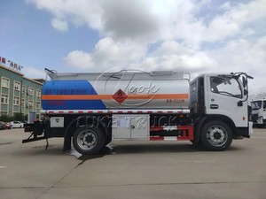 รถบรรทุกน้ำมันเชื้อเพลิงหลายขนาด 2000L-12000L รถบรรทุกถังพิเศษ แข็งแรง ทนทาน รถขนส่งน้ำมันเชื้อเพลิงที่เชื่อถือได้ - Product Image 3