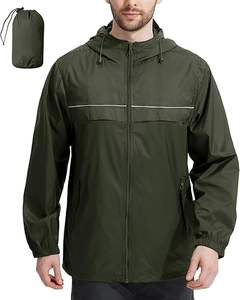<span class=keywords><strong>Chaqueta</strong></span> <span class=keywords><strong>Impermeable</strong></span> de Alta Calidad para Hombre, Cortavientos, Plegable, Ligera, con Capucha, para Golf, Ciclismo, Senderismo, Casual - Product Image 1