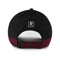 Gorra de Béisbol Deportiva Casual Ajustable de 6 Paneles Lackpard, Patrón de Letras, Bordado Satinado Común, Unisex, 97% Poliéster, 3% Elastano
