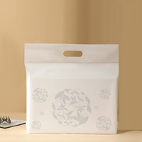 Sacs de courrier express imprimés avec logo personnalisé Sacs d'expédition de vêtements enveloppe poly sacs postaux adhésifs forts avec poignée