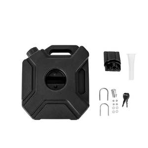 דלק נייד אדום 5 ליטר עם מיכל גז פלסטיק חסין עבור אופנוע/רכב - Product Image 4