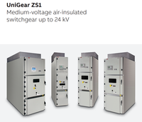 100% Original ABB UniGear ZS1 12kV 24kV Appareillage de Commutation Intérieur Isolé à l'Air Moyenne Tension, Fournisseur Distributeur Agréé