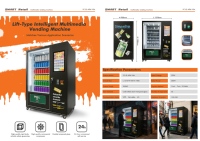Máquina Expendedora con Cámara de Seguridad, Sistema de Monitoreo Antirrobo, Kiosco Comercial para Exteriores en Áreas de Alto Riesgo