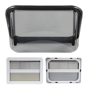 Fenêtre RV à fixation rapide avec coins ronds ou en angle droit, double vitrage acrylique pour camping-car, <span class=keywords><strong>caravane</strong></span>, remorque - Product Image 2