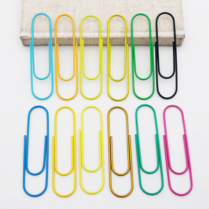 Sẵn Sàng Để Tàu 100Mm Khổng Lồ Kim Loại Giấy Clip Kim Loại Pet Tráng Lớn Quá Khổ Kẹp Giấy - Product Image 3