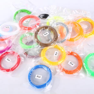 วัสดุสิ้นเปลืองสำหรับปากกาพิมพ์ 3 มิติ ขายส่ง ไส้พลาสติก PLA & PCL อุณหภูมิสูงและต่ำ ขนาด 1.75 มม. ความยาว 5 ม. และ 10 ม. รูปทรงขนนก - Product Image 1