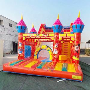 Chaud!!! 0.55mm bâche en PVC Platon videur gonflable commercial <span class=keywords><strong>maison</strong></span> de château plein d'entrain à vendre <span class=keywords><strong>achat</strong></span> de château sautant - Product Image 2