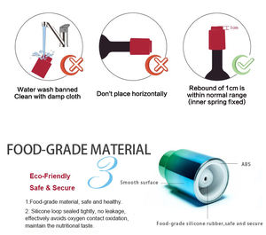 Nouveau design 2026 – Bouchon de bouteille de vin en silicone personnalisé effet ombré pour cadeaux de Noël et de Nouvel An - Product Image 4