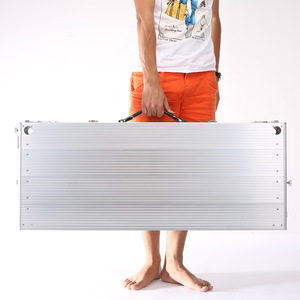 Plateforme de pêche multifonctionnelle en alliage d'aluminium KD3100, grande, ultra légère et épaissie pour la pêche en eau douce - Product Image 5