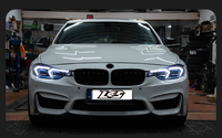 Phares avant améliorés LKS F30 pour BMW Série 3 318i 320i 325i 328i 330i 335i F35 2012-2019, projecteur LED, feux de jour dynamiques