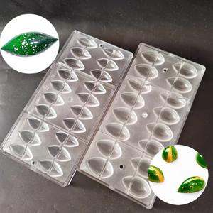 Ferramentas para Decoração de Bolos, Moldes de Chocolate em Policarbonato, Forma Semi Esférica 3D para Barras de Chocolate, Bandeja de Fornecedores de Bolos Plásticos - Product Image 1