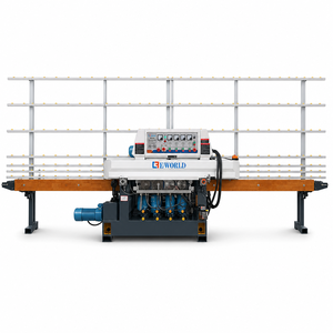 Machine à rectifier le verre à bords arrondis et bords crayon, 4 moteurs, prix compétitif, pièces détachées pour rectifieuse de verre 4 moteurs : meules à bords crayon - Product Image 5