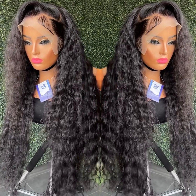 30 inch hd lace frontal wig human hair