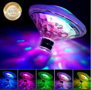 Moderno nuevo creativo colorido flotante diamante noche luces inteligente ABS Material agua proyección LED piscina luces remoto - Product Image 6