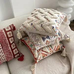 Boho Sarung Bantal Sofa Mewah, Sarung Bantal Sofa Mewah, Sarung Bantal Sofa Mewah, Dekorasi Rumah Nordik