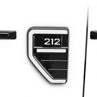 212T01 pour Ford Explorer 212, feux de jour de garde-boue, clignotants LED haute luminosité modifiés pour montant A, éclairage d'ambiance