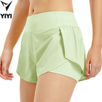Shorts Deportivos Personalizados para Mujer, Transpirables, con Elasticidad en Cuatro Direcciones, Banda Elástica Ajustable, Secado Rápido y Bolsillo Interior