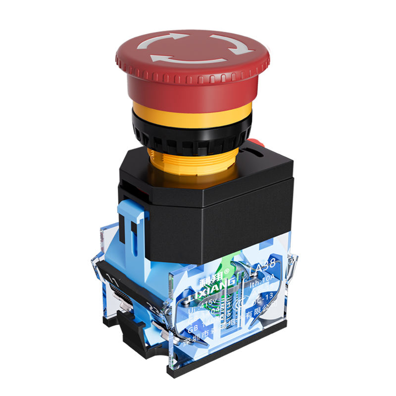 22mm IP40 Waterproof 10A Brass/Plastic Aluminum Round Head Momentary Pushbutton Switch (LA38-11ZS)