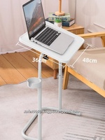 Table pliable de peinture de lit de levage mobile de bureau d'ordinateur de conception moderne pour l'utilisation de meubles de maison de salon de petit appartement