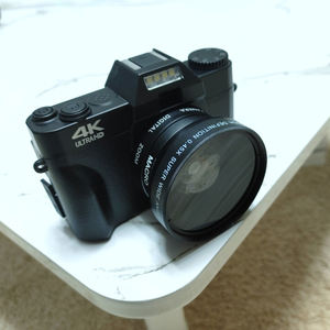 Cámara de vídeo Digital Vlog, Videocámara portátil 4K de alta definición con Zoom Digital 16X y WIFI para fotografía de <span class=keywords><strong>Facebook</strong></span> - Product Image 2