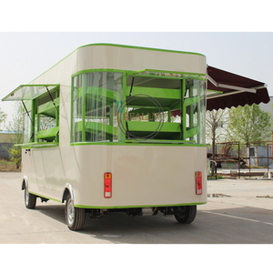 2025 elettrico Street Food Truck ristorante personalizzato Fast Mobile Food Cart Ghana Hot Dog vendesi - Product Image 5