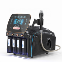 Teknologi Vakum Spiral 360 Derajat Bubble Feishuttle Mesin Facial Jet Peel Oksigen Air Mesin Gelembung Oksigen untuk Pembersihan Mendalam