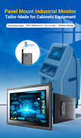 Écran tactile industriel LCD IPS étanche IP65 Touchthink Marine 10 points DVI 15-19 pouces OEM 1000 nits