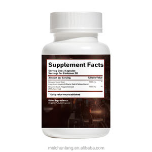 Cápsulas de Maca Preta e Ashwagandha para Vitalidade Masculina, Energia, Suporte Imunológico e Crescimento Muscular - Uso Adulto, 60 Cápsulas - Product Image 2