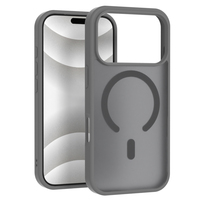 N52 casing ponsel magnetik, sarung HP aneh tahan guncangan kulit Matte terasa PC TPU Anti sidik jari untuk iPhone 17 Pro Max 17 Air
