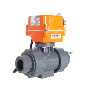 3-Way Smart Water <strong>Valve</strong> Kit - WiFi Motorized Actuator PVC T-Port Ball <strong>Valve</strong> with UPVC - Product Image 2
