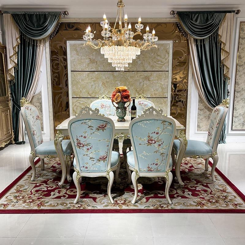 1,4 m (une table et six chaises)