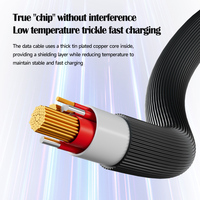 Kabel Data pengisi daya USB Tipe C 100W, jaket TPE multifungsi 2 dalam 1 harga pabrik