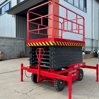 Plateforme de travail en hauteur XTMG 320 kg, plateforme élévatrice à ciseaux hydraulique autopropulsée, table élévatrice 8m 12m 10m, chariot élévateur à ciseaux électrique